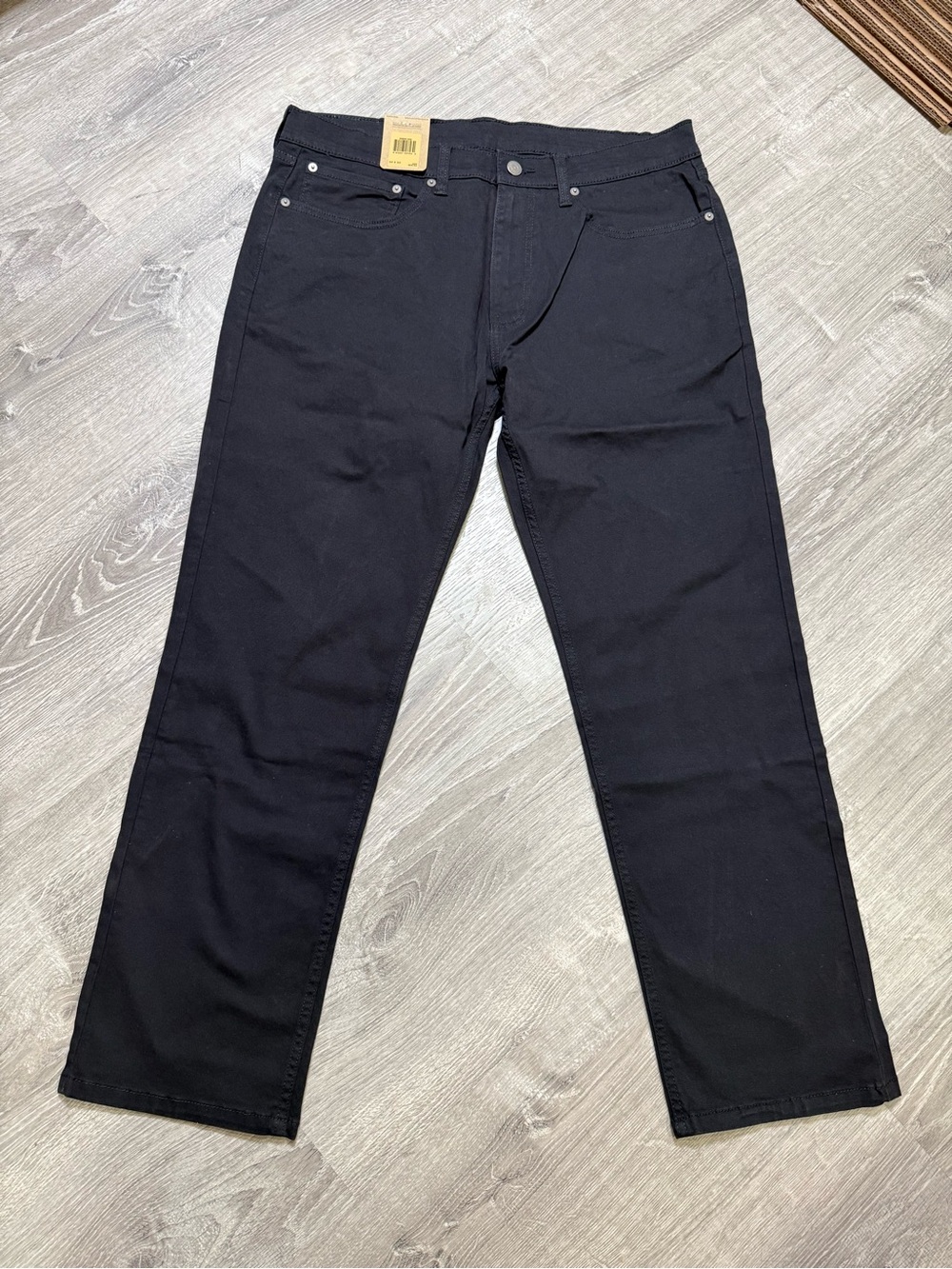 Levi’s 505 Black Regular Fit Stretch Jeans